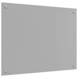 Schienale da cucina 2 pcs Grigio chiaro 80 x 50 cm