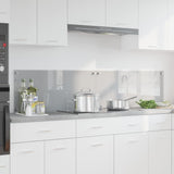 Rivestimento da Cucina 2 pcs Grigio chiaro 90 x 40 cm
