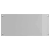 Rivestimento da Cucina 2 pcs Grigio chiaro 90 x 40 cm