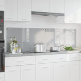 Rivestimento da Cucina 2 pcs Grigio chiaro 90 x 50 cm