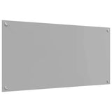 Rivestimento da Cucina 2 pcs Grigio chiaro 100 x 50 cm