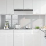 Rivestimento da Cucina 2 pcs Grigio chiaro 100 x 60 cm