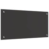 Rivestimento da Cucina 2 pcs Grigio scuro 80 x 40 cm