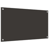 Schienale da cucina 2 pcs Grigio scuro 90 x 50 cm