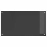 Schienale da cucina 2 pcs Grigio scuro 90 x 50 cm