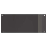 Rivestimento da Cucina 2 pcs Grigio scuro 100 x 40 cm