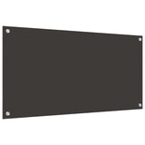 Rivestimento da Cucina 2 pcs Grigio scuro 100 x 50 cm