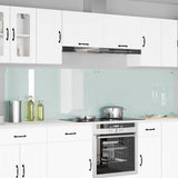 Rivestimento da Cucina 2 pcs Bianco 120 x 60 cm vetro temperato