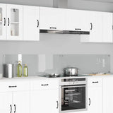 Schienale da cucina 2 pcs Trasparente 120 x 40 cm