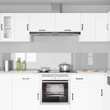 Schienale da cucina 2 pcs Trasparente 120 x 40 cm