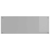 Rivestimento da Cucina 2 pcs Grigio chiaro 110 x 40 cm