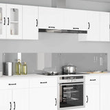 Schienale da cucina 2 pcs Grigio chiaro 120 x 40 cm