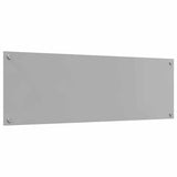 Schienale da cucina 2 pcs Grigio chiaro 120 x 40 cm