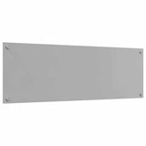 Rivestimento da Cucina 2 pcs Grigio chiaro 120 x 40 cm