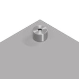 Rivestimento da Cucina 2 pcs Grigio chiaro 120 x 50 cm