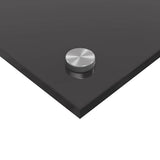 Schienale da cucina 2 pcs Grigio scuro 110 x 50 cm