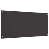 Rivestimento da Cucina 2 pcs Grigio scuro 110 x 50 cm