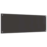 Rivestimento da Cucina 2 pcs Grigio scuro 120 x 40 cm