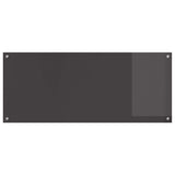 Rivestimento da Cucina 2 pcs Grigio scuro 120 x 50 cm