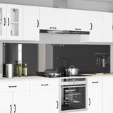 Rivestimento da Cucina 2 pcs Grigio scuro 120 x 60 cm