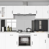 Rivestimento da Cucina 2 pcs Grigio scuro 120 x 60 cm