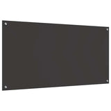 Rivestimento da Cucina 2 pcs Grigio scuro 120 x 60 cm