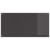 Rivestimento da Cucina 2 pcs Grigio scuro 120 x 60 cm