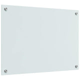 Rivestimento da Cucina Bianco 70 x 50 cm vetro temperato