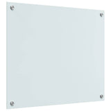 Rivestimento da Cucina Bianco 70 x 60 cm vetro temperato