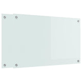 Rivestimento da Cucina Bianco 80 x 50 cm vetro temperato