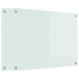 Rivestimento da Cucina Bianco 80 x 60 cm vetro temperato