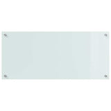 Rivestimento da Cucina Bianco 90 x 40 cm vetro temperato