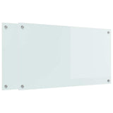 Rivestimento da Cucina Bianco 90 x 50 cm vetro temperato