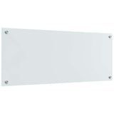 Rivestimento da Cucina Bianco 100 x 40 cm vetro temperato