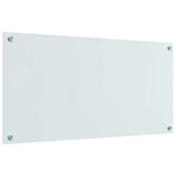 Rivestimento da Cucina Bianco 100 x 50 cm vetro temperato