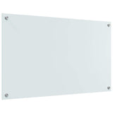 Rivestimento da Cucina Bianco 100 x 60 cm vetro temperato