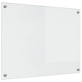 Schienale da cucina 2 pcs Trasparente 80 x 60 cm