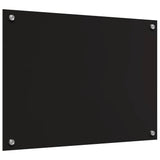 Rivestimento da Cucina Nero 70 x 50 cm vetro temperato