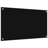 Rivestimento da Cucina Nero 90 x 50 cm vetro temperato