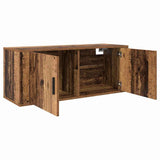 Set Mobile TV da Parete 3 pcs Legno vecchio 100 x 34,5 x 40 cm