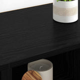 Sideboards 2 pcs Rovere Nero 60 x 35 x 70 cm Legno truciolato