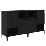 Sideboards 2 pcs Rovere Nero 60 x 35 x 70 cm Legno truciolato