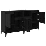 Sideboards 2 pcs Rovere Nero 60 x 35 x 70 cm Legno truciolato