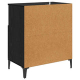 Sideboards 2 pcs Rovere Nero 60 x 35 x 70 cm Legno truciolato