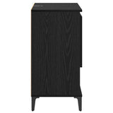 Sideboards 2 pcs Rovere Nero 60 x 35 x 70 cm Legno truciolato