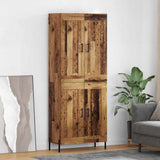 Credenza 2 pcs Legno vecchio Legno truciolato