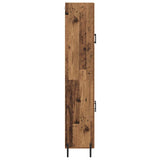 Credenza 2 pcs Legno vecchio Legno truciolato