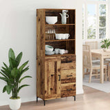 Credenza Legno vecchio 69,5 x 34 x 180 cm Legno truciolato
