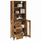 Credenza Legno vecchio 69,5 x 34 x 180 cm Legno truciolato