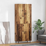 Credenza 2 pcs Legno vecchio Legno truciolato